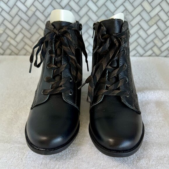 Earth Origins Ankle Boot 10m Navigate Nesta - Black - BNWT - Picture 4 of 13